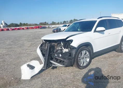 2021 Volkswagen Atlas 3.6L V6 Se W/Technology from USA, damaged, VIN 1V2WR2CA2MC585182